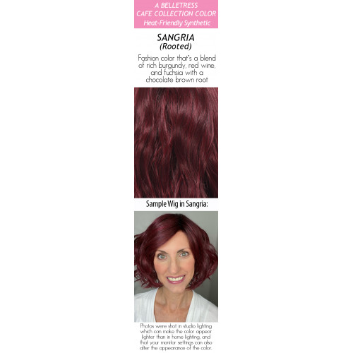  
Color choices: Sangria (Rooted)